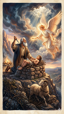 Abraham y el sacrificio de su hijo