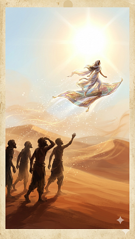 Aladina en el desierto
